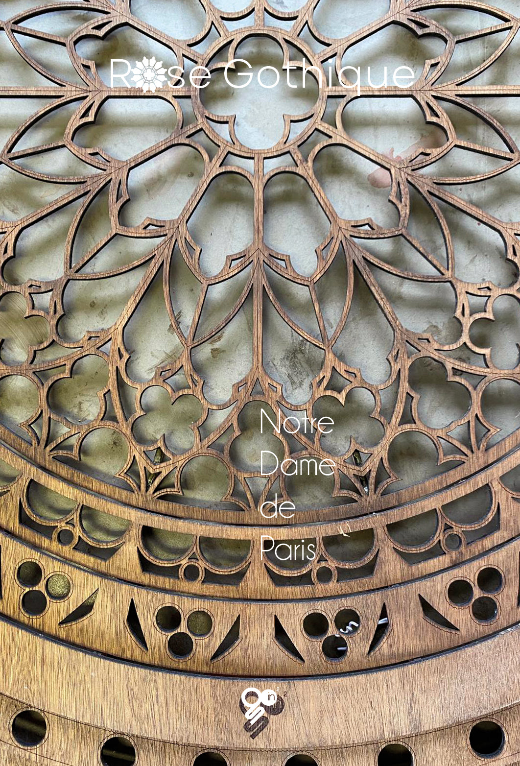 notre dame de paris / 110 cm